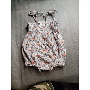 Zutano Crabby Bubble Bodysuit Romper Size 24 Months Adorable